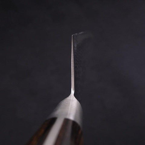 Gyuto AUS-10 Wave Nickel Damascus Western Handle 240mm (9.4”)-[Musashi]-[Japanese-Kitchen-Knives]