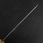 Gyuto AUS-8 Nashiji Olive Handle 195mm (7.7”)-[Musashi]-[Japanese-Kitchen-Knives]