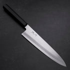 Gyuto Blue Steel #1 Kasumi Buffalo Ebony Handle 240mm (9.4”)-[Musashi]-[Japanese-Kitchen-Knives]