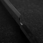 Gyuto Blue Steel #1 Suminagashi Buffalo Ebony Handle 200mm (7.9”)-[Musashi]-[Japanese-Kitchen-Knives]