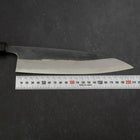 Gyuto Blue Steel #2 Kurouchi Buffalo Ebony Handle 210mm (8.3”)-[Musashi]-[Japanese-Kitchen-Knives]