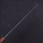 Gyuto Blue Steel #2 Kurouchi Sumi Urushi Handle 210mm (8.3”)-[Musashi]-[Japanese-Kitchen-Knives]