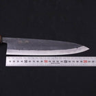 Gyuto Blue Steel #2 Kurouchi Sumi Urushi Handle 210mm (8.3”)-[Musashi]-[Japanese-Kitchen-Knives]