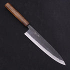 Gyuto Blue Steel #2 Kurouchi Sumi Urushi Handle 210mm (8.3”)-[Musashi]-[Japanese-Kitchen-Knives]