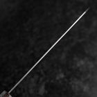 Gyuto Blue Super Polished Maple Handle 240mm (9.4”)-[Musashi]-[Japanese-Kitchen-Knives]