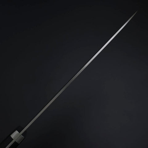 Gyuto Chromax Polished Black Western Handle 180mm (7”)-[Musashi]-[Japanese-Kitchen-Knives]
