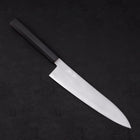 Gyuto HAP-40 Polished Buffalo Ebony Handle 210mm (8.3”)-[Musashi]-[Japanese-Kitchen-Knives]