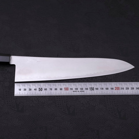 Gyuto HAP-40 Polished Buffalo Ebony Handle 240mm (9.4”)-[Musashi]-[Japanese-Kitchen-Knives]
