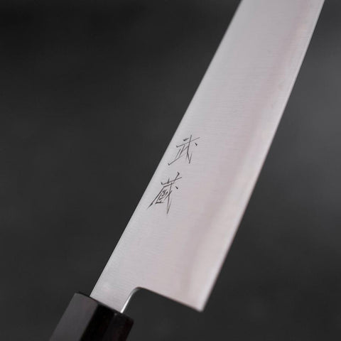 Gyuto HAP-40 Polished Ebony Handle 210mm (8.3”)-[Musashi]-[Japanese-Kitchen-Knives]
