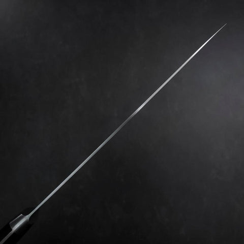 Gyuto Molybdenum Polished Western Black Handle 210mm (8.3”)-[Musashi]-[Japanese-Kitchen-Knives]