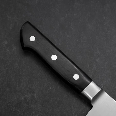 Gyuto Molybdenum Polished Western Black Handle 240mm (9.4”)-[Musashi]-[Japanese-Kitchen-Knives]