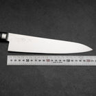 Gyuto Molybdenum Polished Western Purple Handle 210mm (8.3”)-[Musashi]-[Japanese-Kitchen-Knives]