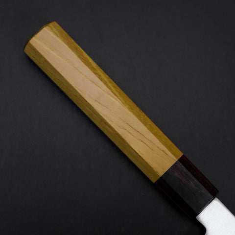 Gyuto SG-2 Polished Zelkova Handle 210mm (8.3”)-[Musashi]-[Japanese-Kitchen-Knives]