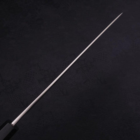 Gyuto SKD11 Nashiji Buffalo Ebony Handle 240mm (9.4”)-[Musashi]-[Japanese-Kitchen-Knives]