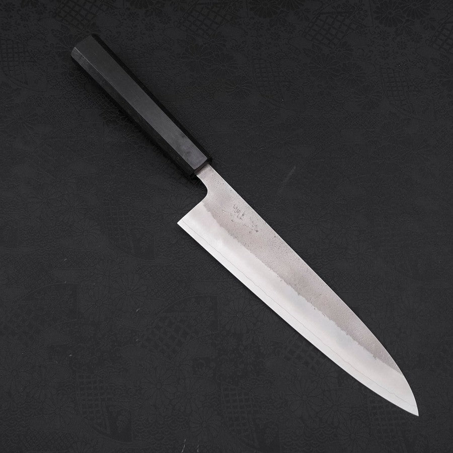 Gyuto SKD11 Nashiji Ebony Handle 210mm (8.3”)-[Musashi]-[Japanese-Kitchen-Knives]