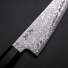 Gyuto SLD Black Damascus Ebony Handle 150mm (5.9”)-[Musashi]-[Japanese-Kitchen-Knives]
