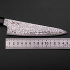 Gyuto SLD Black Damascus Ebony Handle 150mm (5.9”)-[Musashi]-[Japanese-Kitchen-Knives]