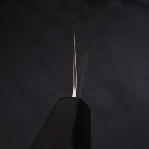 Gyuto SLD Nashiji Washi Buffalo Ebony Handle 210mm (8.3”)-[Musashi]-[Japanese-Kitchen-Knives]