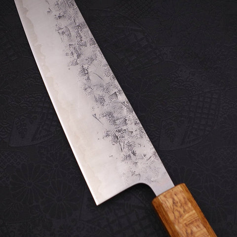 Gyuto SLD Nashiji Washi Yaki Urushi Handle 240mm (9.4”)-[Musashi]-[Japanese-Kitchen-Knives]