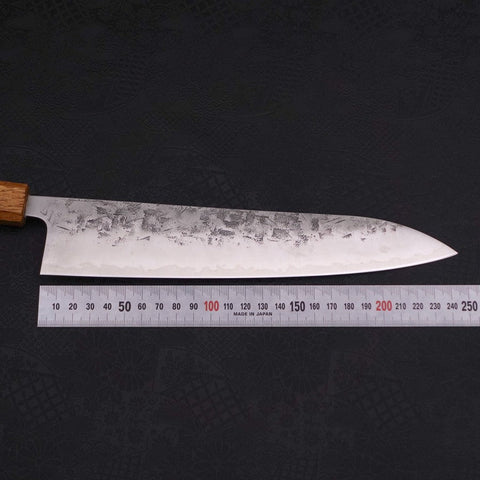 Gyuto SLD Nashiji Washi Yaki Urushi Handle 240mm (9.4”)-[Musashi]-[Japanese-Kitchen-Knives]