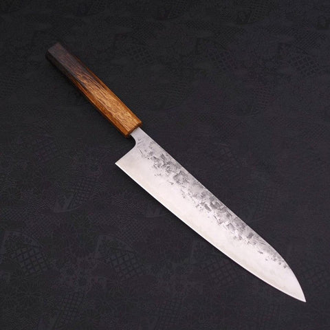 Gyuto SLD Nashiji Washi Yaki Urushi Handle 240mm (9.4”)-[Musashi]-[Japanese-Kitchen-Knives]