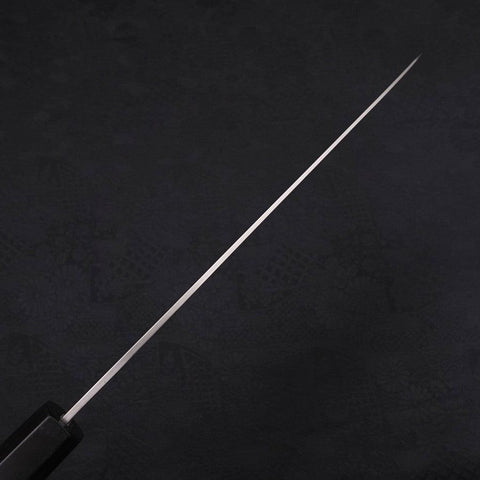 Gyuto SLD Wave Nickel Damascus Buffalo Ebony Handle 210mm (8.3”)-[Musashi]-[Japanese-Kitchen-Knives]