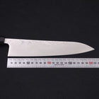 Gyuto SLD Wave Nickel Damascus Buffalo Ebony Handle 210mm (8.3”)-[Musashi]-[Japanese-Kitchen-Knives]