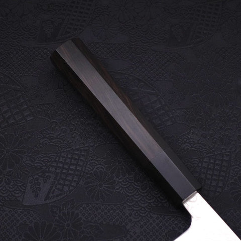 Gyuto SLD Wave Nickel Damascus Buffalo Ebony Handle 240mm (9.4”)-[Musashi]-[Japanese-Kitchen-Knives]