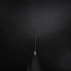 Gyuto SLD Wave Nickel Damascus Dark Blue Urushi Handle 240mm (9.4”)-[Musashi]-[Japanese-Kitchen-Knives]