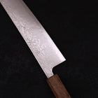 Gyuto SLD Wave Nickel Damascus Yaki Urushi Handle 240mm (9.4”)-[Musashi]-[Japanese-Kitchen-Knives]
