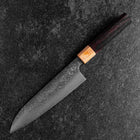 Gyuto SPG-Strix Damascus Shitan Handle 180mm (7”)-[Musashi]-[Japanese-Kitchen-Knives]