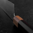 Gyuto SPG-Strix Damascus Shitan Handle 180mm (7”)-[Musashi]-[Japanese-Kitchen-Knives]