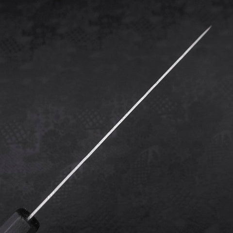 Gyuto Silver Steel #3 Nashiji Dark Blue Urushi Handle 210mm (8.3”)-[Musashi]-[Japanese-Kitchen-Knives]