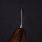 Gyuto Silver Steel #3 Nashiji Sumi Urushi Handle 240mm (9.4”)-[Musashi]-[Japanese-Kitchen-Knives]