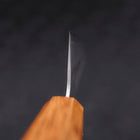 Gyuto Silver Steel #3 Nashiji Yaki Urushi Handle 210mm (8.3”)-[Musashi]-[Japanese-Kitchen-Knives]