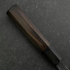 Gyuto V-Toku 2 Kurouchi Damascus Buffalo Ebony Handle 185mm (7.3”)-[Musashi]-[Japanese-Kitchen-Knives]