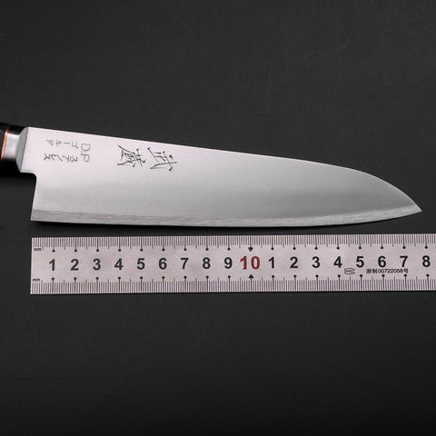 Gyuto VG-1 Polished Western Copper Inlay Handle 180mm (7”)-[Musashi]-[Japanese-Kitchen-Knives]