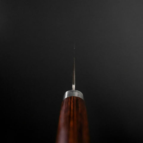 Gyuto VG-1 Polished Western Mahogany Handle 180mm (7”)-[Musashi]-[Japanese-Kitchen-Knives]