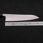 Gyuto VG-10 Damascus Black Buffalo Ebony Handle 210mm (8.3”)-[Musashi]-[Japanese-Kitchen-Knives]
