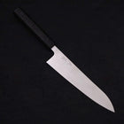 Gyuto VG-10 Damascus Black Ishime Urushi Handle 210mm (8.3”)-[Musashi]-[Japanese-Kitchen-Knives]