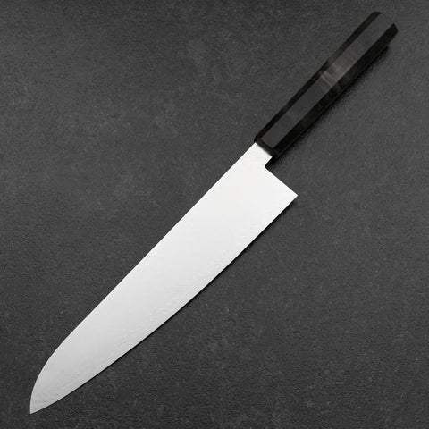 Gyuto VG-10 Damascus Gray Birch Handle 240mm (9.4”)-[Musashi]-[Japanese-Kitchen-Knives]