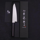 Gyuto VG-10 Damascus Shitan Handle 180mm (7”)-[Musashi]-[Japanese-Kitchen-Knives]