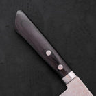 Gyuto VG-10 Damascus Western Black Handle 180mm (7”)-[Musashi]-[Japanese-Kitchen-Knives]