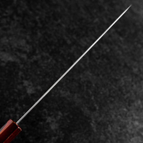 Gyuto VG-10 Damascus Yamanaka Red Urushi Handle 210mm (8.3”)-[Musashi]-[Japanese-Kitchen-Knives]