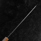 Gyuto VG-10 Mirror Tsuchime Damascus Light Pink Buffalo Maple Handle 210mm (8.3”)-[Musashi]-[Japanese-Kitchen-Knives]