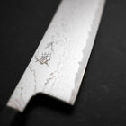 Gyuto VG-10 Nickel Damascus Buffalo Ebony Handle 210mm (8.3”)-[Musashi]-[Japanese-Kitchen-Knives]
