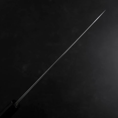 Gyuto VG-10 Nickel Damascus Buffalo Ebony Handle 210mm (8.3”)-[Musashi]-[Japanese-Kitchen-Knives]