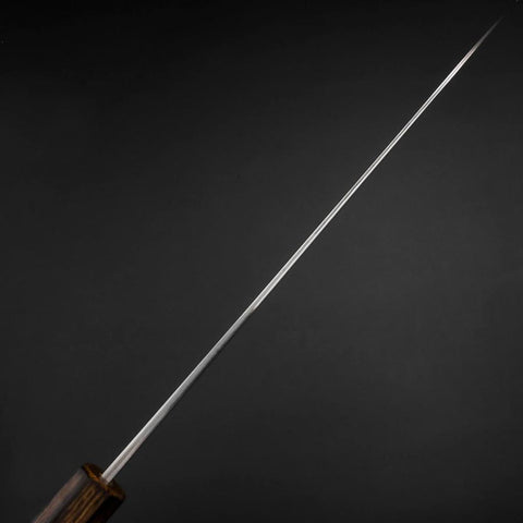 Gyuto VG-10 Nickel Damascus Sumi Urushi Handle 210mm (8.3”)-[Musashi]-[Japanese-Kitchen-Knives]