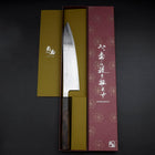 Gyuto VG-10 Nickel Damascus Sumi Urushi Handle 210mm (8.3”)-[Musashi]-[Japanese-Kitchen-Knives]