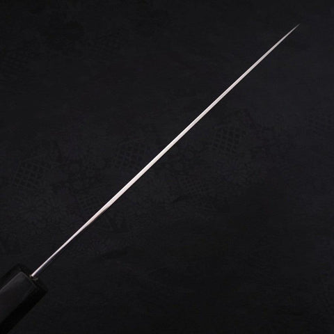 Gyuto VG-10 Polished Double Buffalo Ebony Handle 210mm (8.3”)-[Musashi]-[Japanese-Kitchen-Knives]